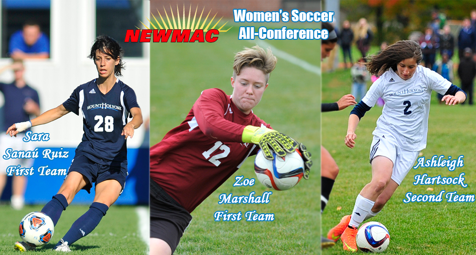 Three From Soccer Named All-Conference