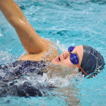 Lazarovich Paces Swimming and Diving at Home Invitational