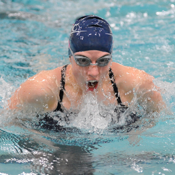 Swimming and Diving Caps Off Outstanding Weekend With Dominant Win at Simmons