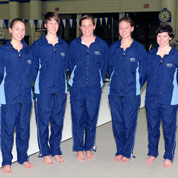 Swimming and Diving Falls to Wellesley on Senior Day
