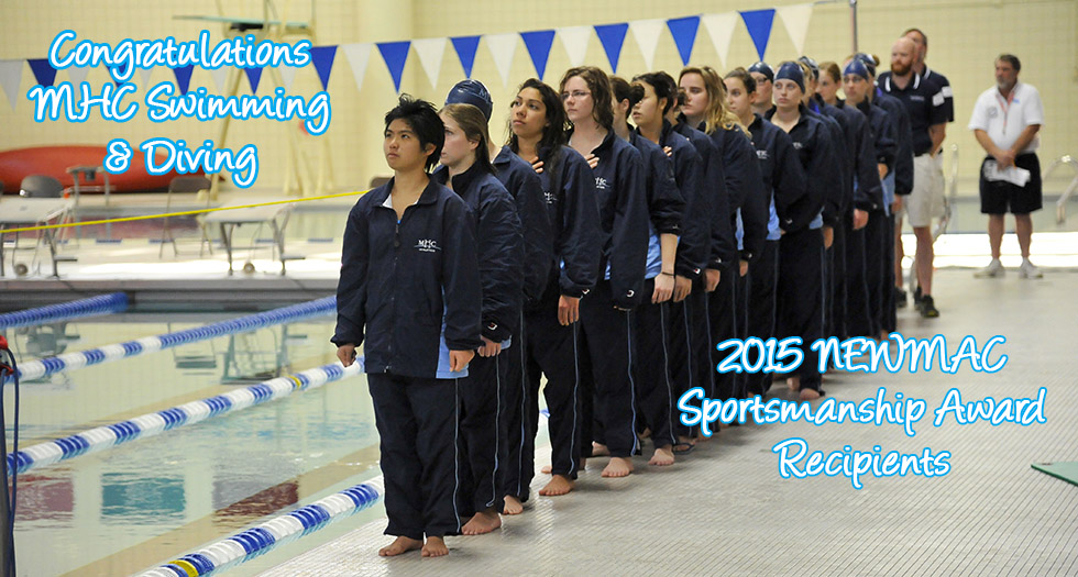 Swimming & Diving Earns Year-End NEWMAC Honors