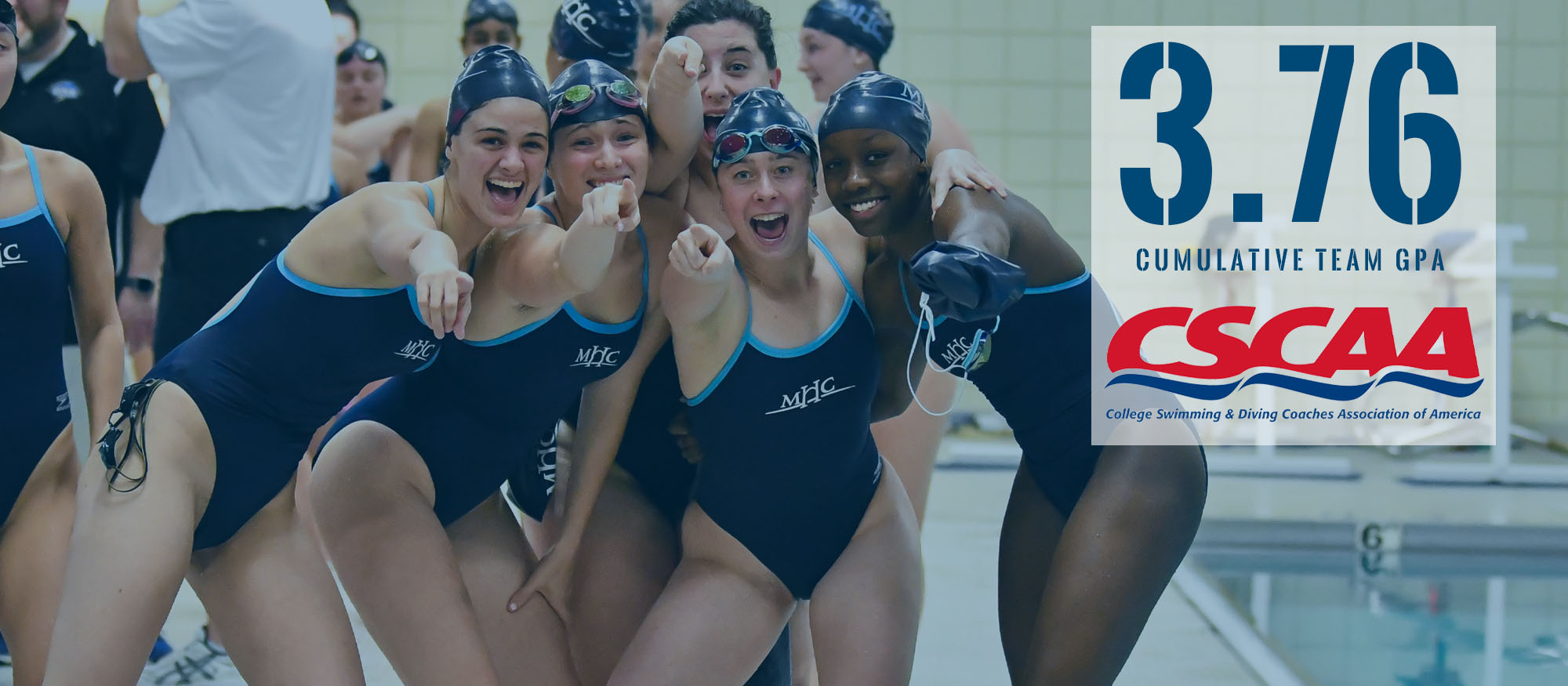 Swimming and Diving Records 12th-Best GPA in Division III; Earns CSCAA Scholar All-America Team Honors