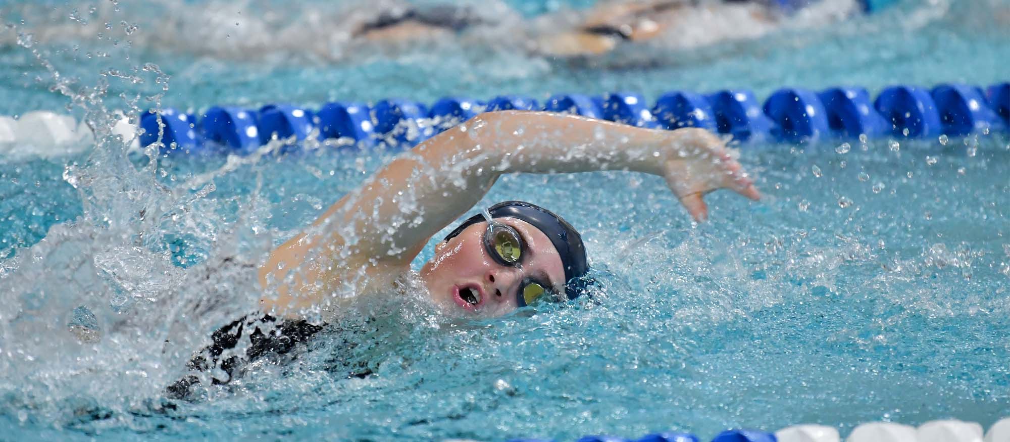 Swimming and Diving Closes Out Day Three of NEWMAC Championships