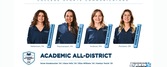 Four Mount Holyoke swimmers earn CSC Academic All-District honors