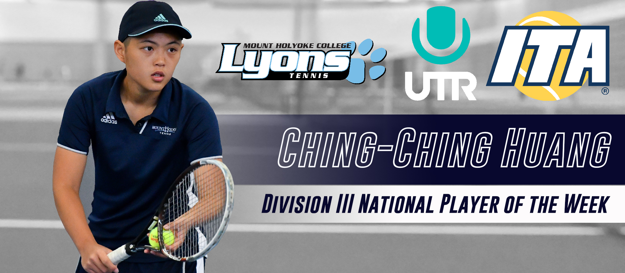 Huang Collects UTR ITA National Tennis Player of the Week Honors