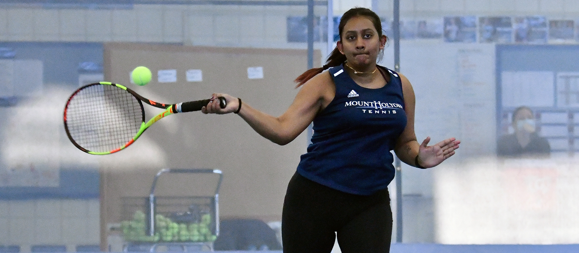 Shweta Kiran Cavale (pictured) and Cal Smith teamed up to win their first-round matchup in the C Draw of the NEWITT on Oct. 7, 2022. (RJB Sports file photo)