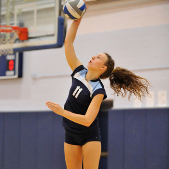 Volleyball Takes Two; Defeats Bay Path and Lyndon State