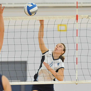 Volleyball Shoulders Loss to Westfield State in Hall of Fame Opener