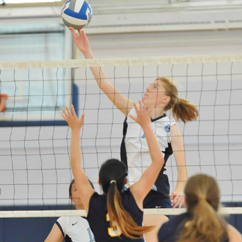 Volleyball Tripped Up By Clark, 3-1