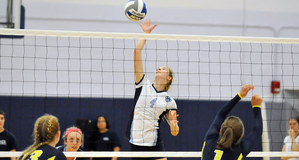 Volleyball Falls to Babson in NEWMAC Opener