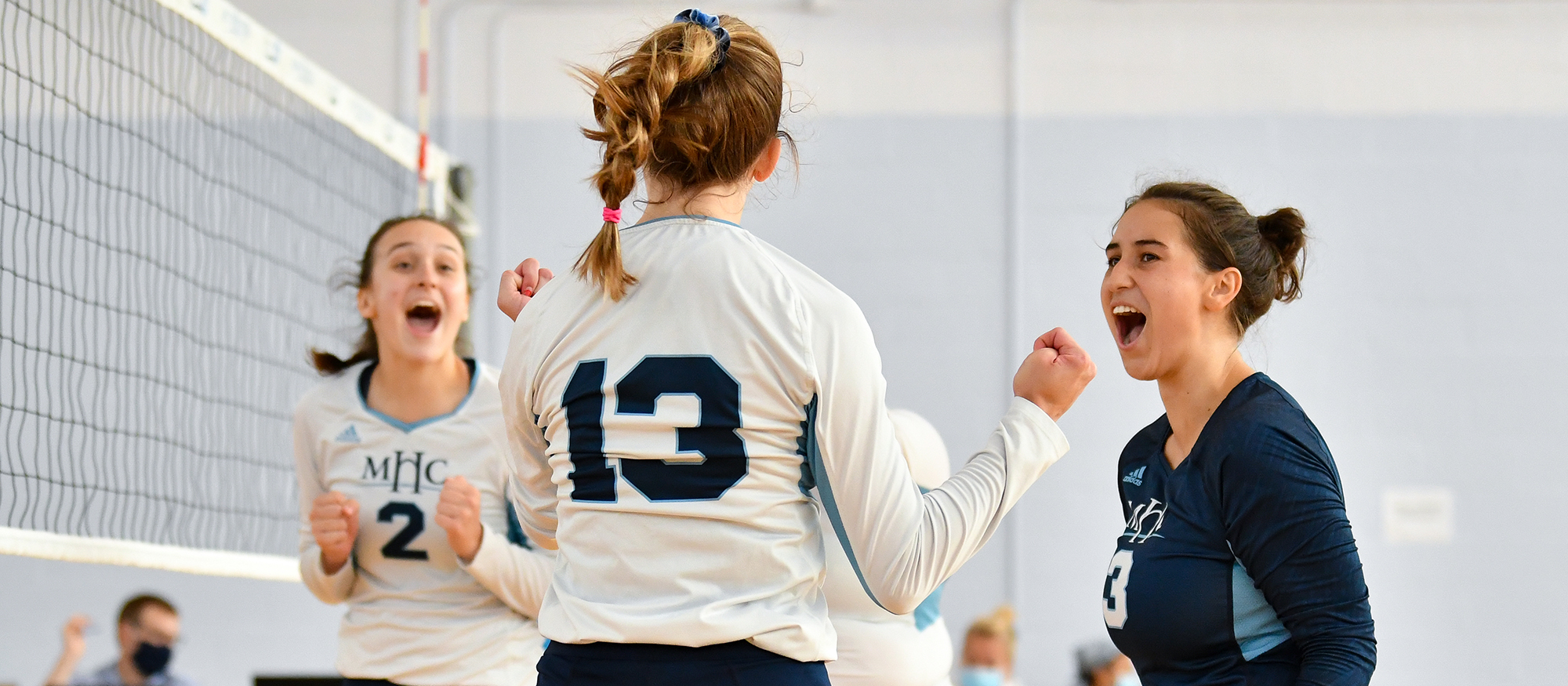 Volleyball Defeats Bay Path, 3-0; Falls to Nationally-Ranked Babson